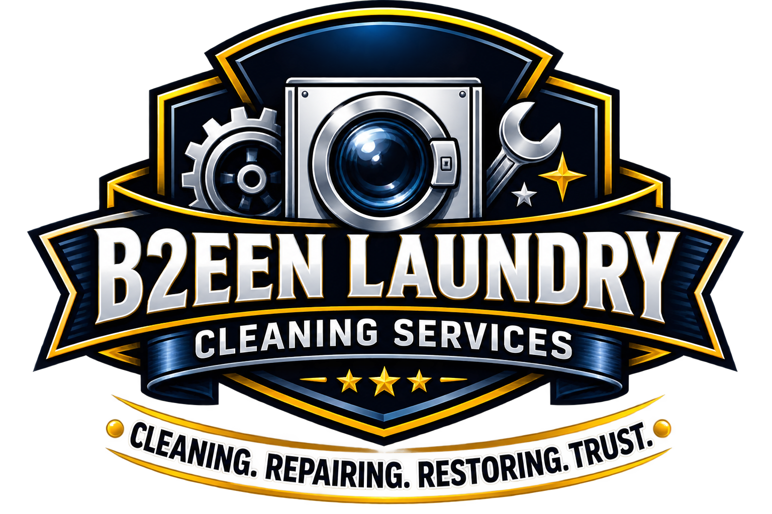 B2een Laundry Cleaning Services logo